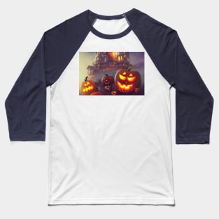 Halloween pumpkins Baseball T-Shirt